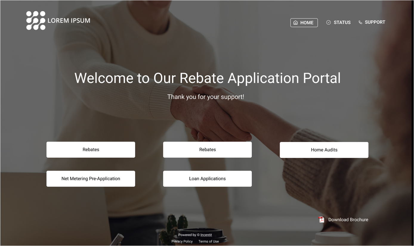 AppCentral branded portal with no-code forms and AI-ready uploads